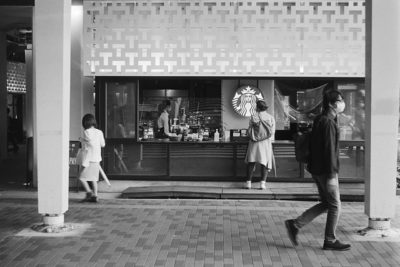 雨上がりの散歩